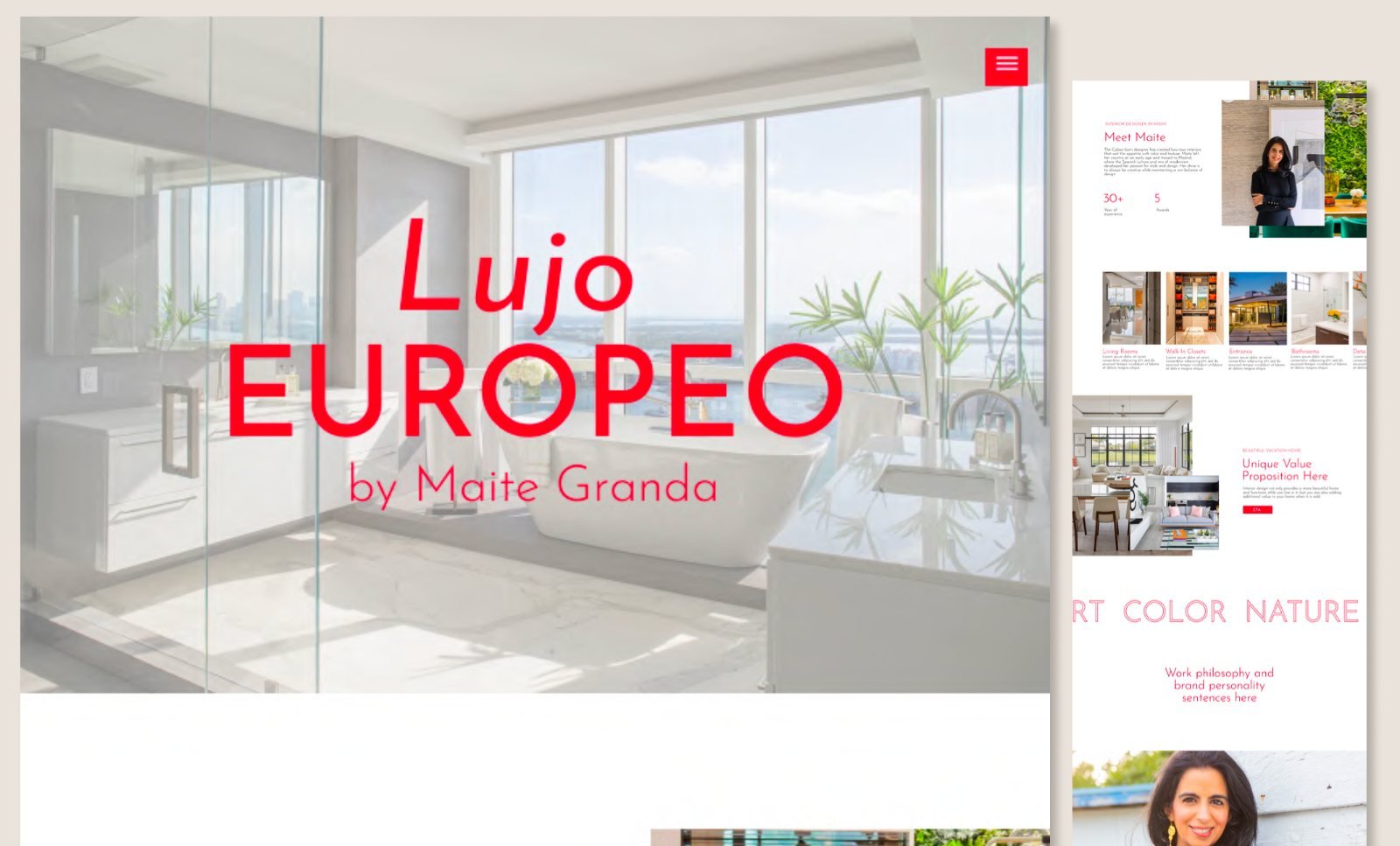 Interior Design Website